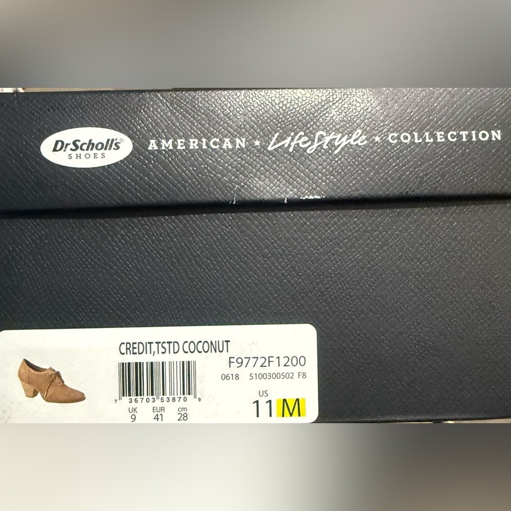 Dr. Scholl’s American Lifestyle Collection Lace-Up Booties Coconut 11M - Picture 9 of 10